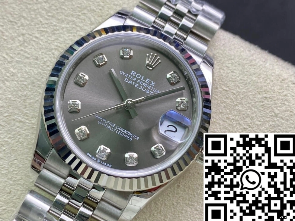 EW Rolex Factory Grey M278274-0008 Datejust Dial 1126